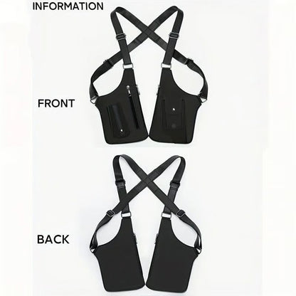 Premium Leather Adjustable Underarm Shoulder Bag for Men & Women