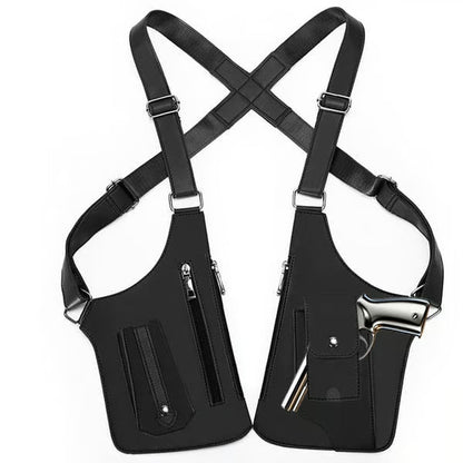 Premium Leather Adjustable Underarm Shoulder Bag for Men & Women