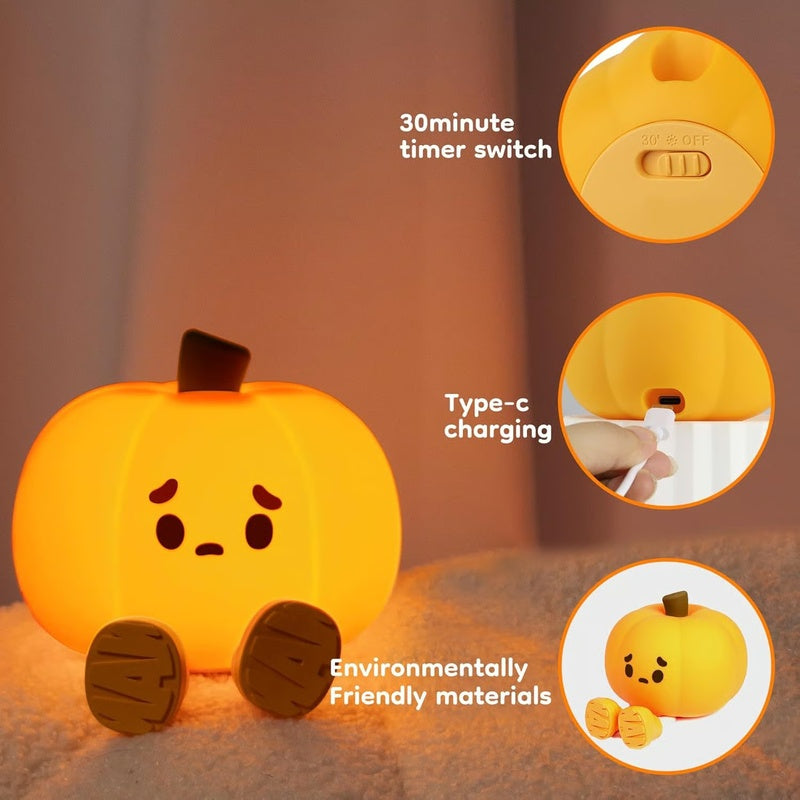🎃Pumpkin Silicone Pat Light