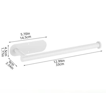 🧻Under Cabinet Paper Towel Holder – Declutter Your Kitchen Counter in Seconds ✨