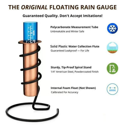 World's Coolest Rain Gauge